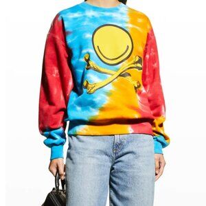 LIBERTINE ‘HAVE A LIBBY DAY’ TIE DYE PULLOVER SWEATSHIRT W/ TAGS